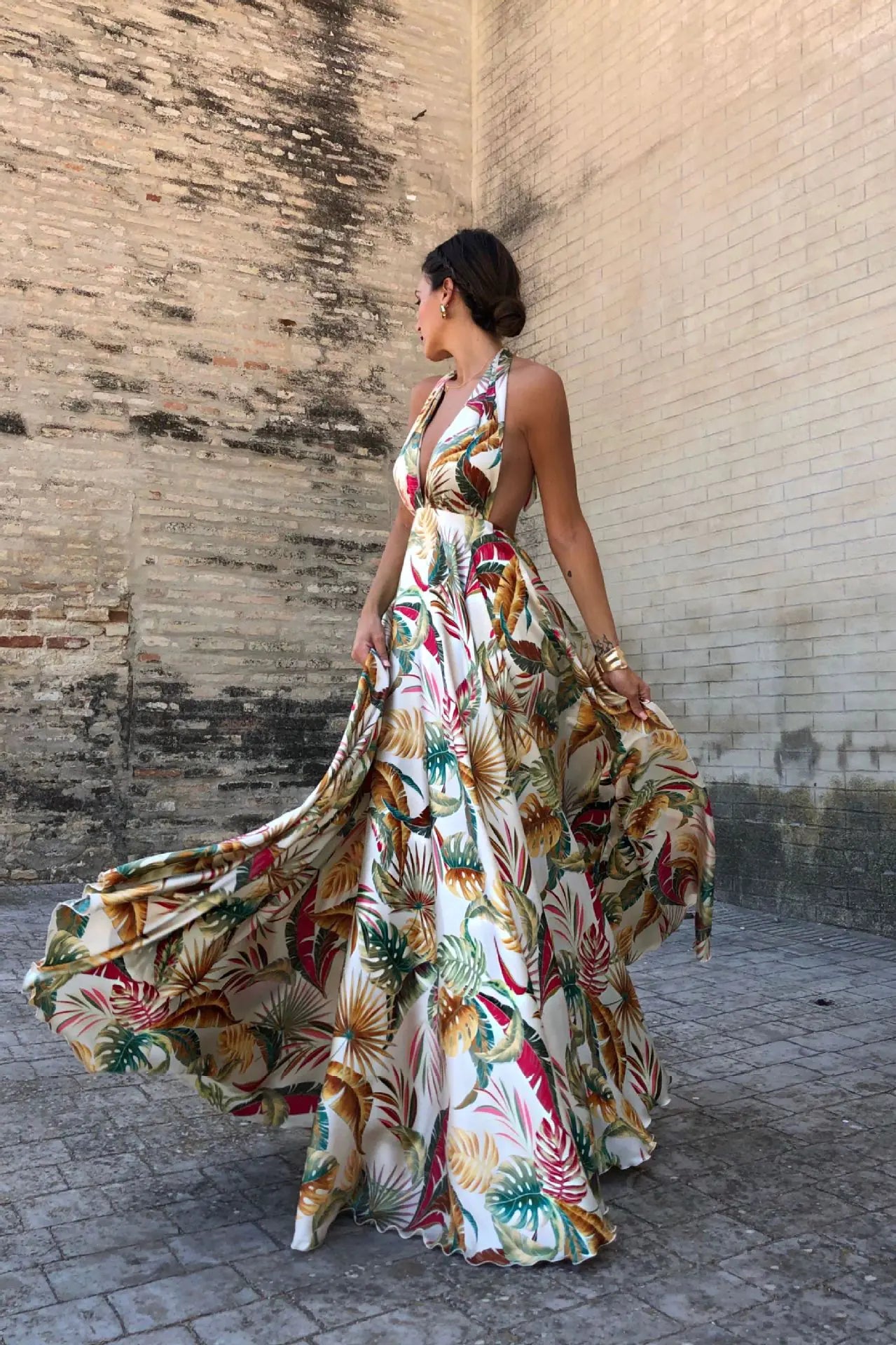 White Bloom – Vestido Floral Sexy