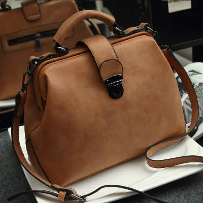 Bolsa Crossbody Retrô em PU – Compacta e Moderna