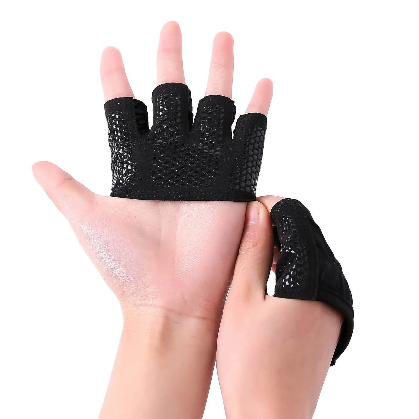 GripPro Fitness Gloves – Meio Dedo