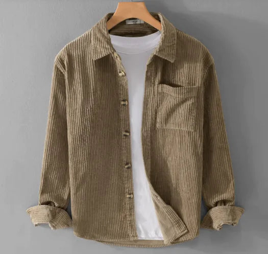 Corduroy Luxe – Camisa Oversized