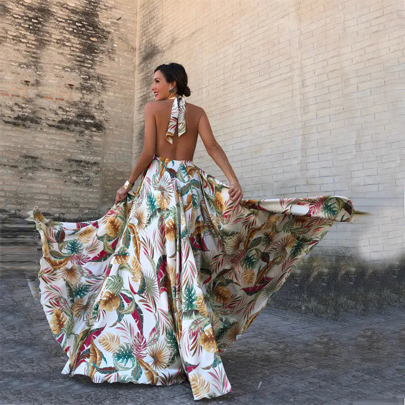 White Bloom – Vestido Floral Sexy