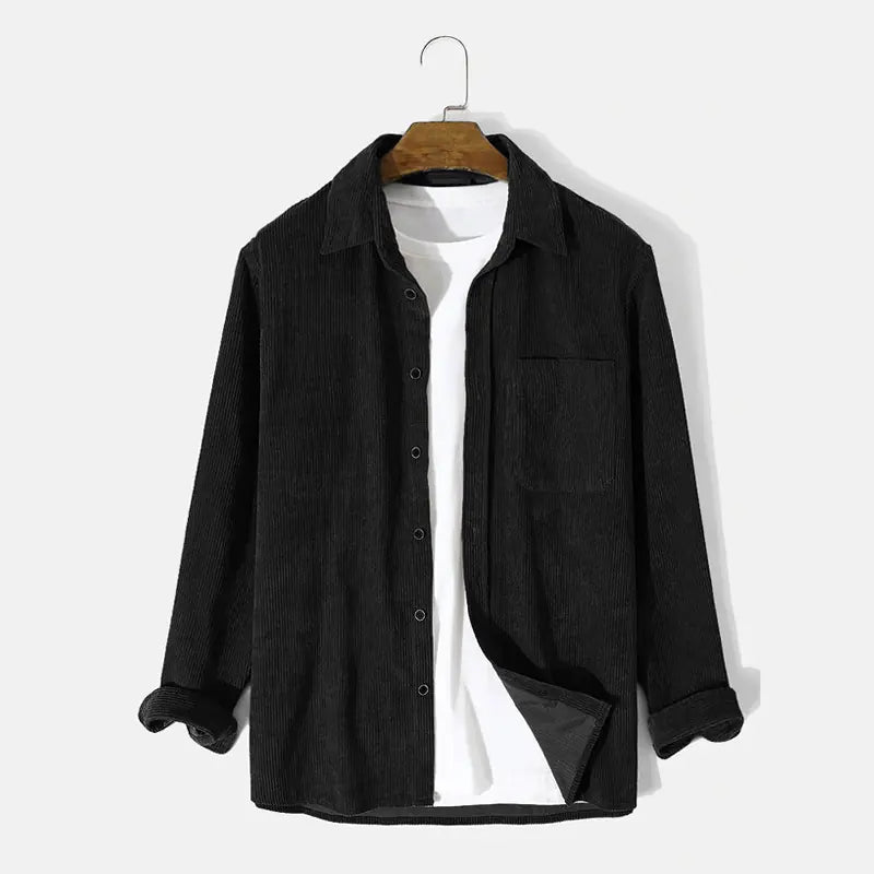 Corduroy Luxe – Camisa Oversized