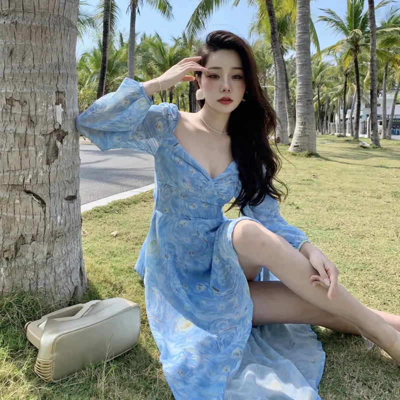 Vestido Longa Maré Alta
