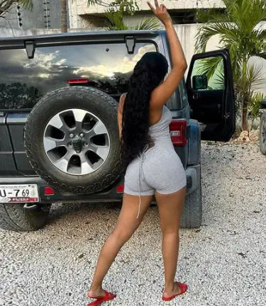 Macacão Backless Urban Vibe