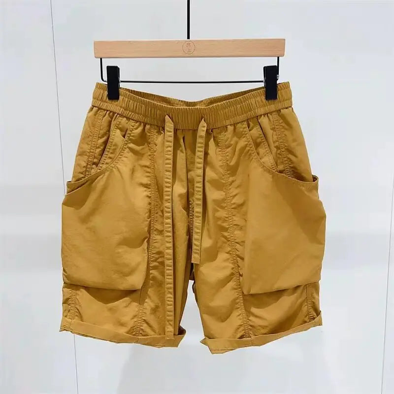 Shorts Masculina Casual DryFit com Bolsos – Conforto e Estilo no Dia a Dia