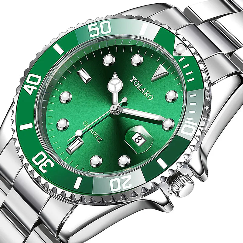 Green Ghost Steel – Relógio Masculino Premium