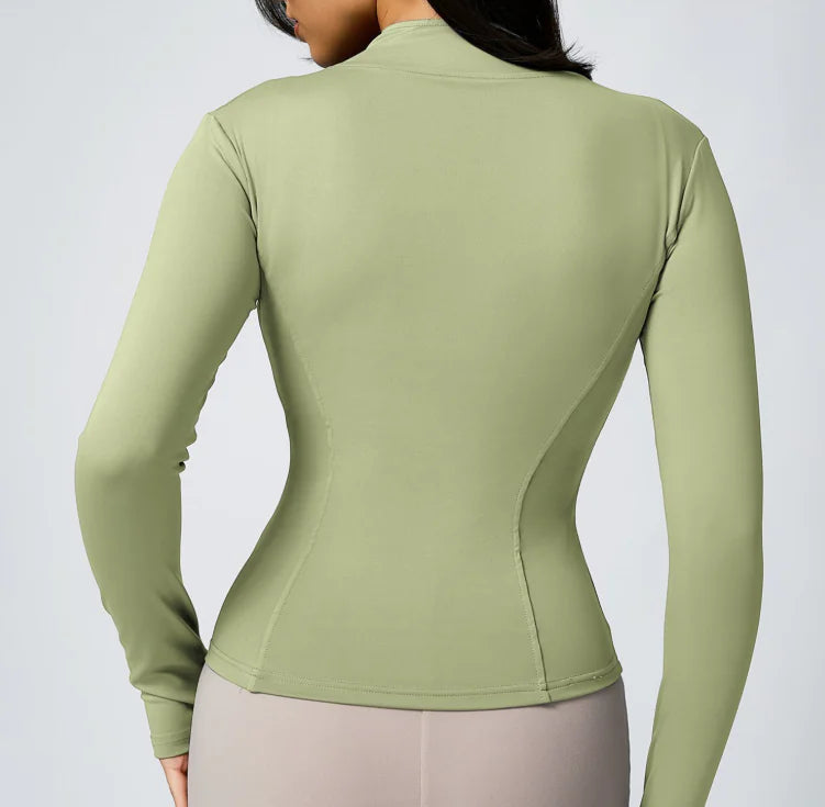 Casaco Fitness Feminino Stretch – Conforto e Estilo