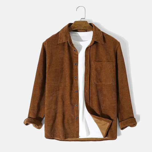 Corduroy Luxe – Camisa Oversized
