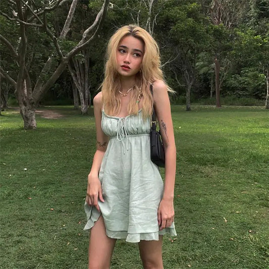 Vestido Halter Garden