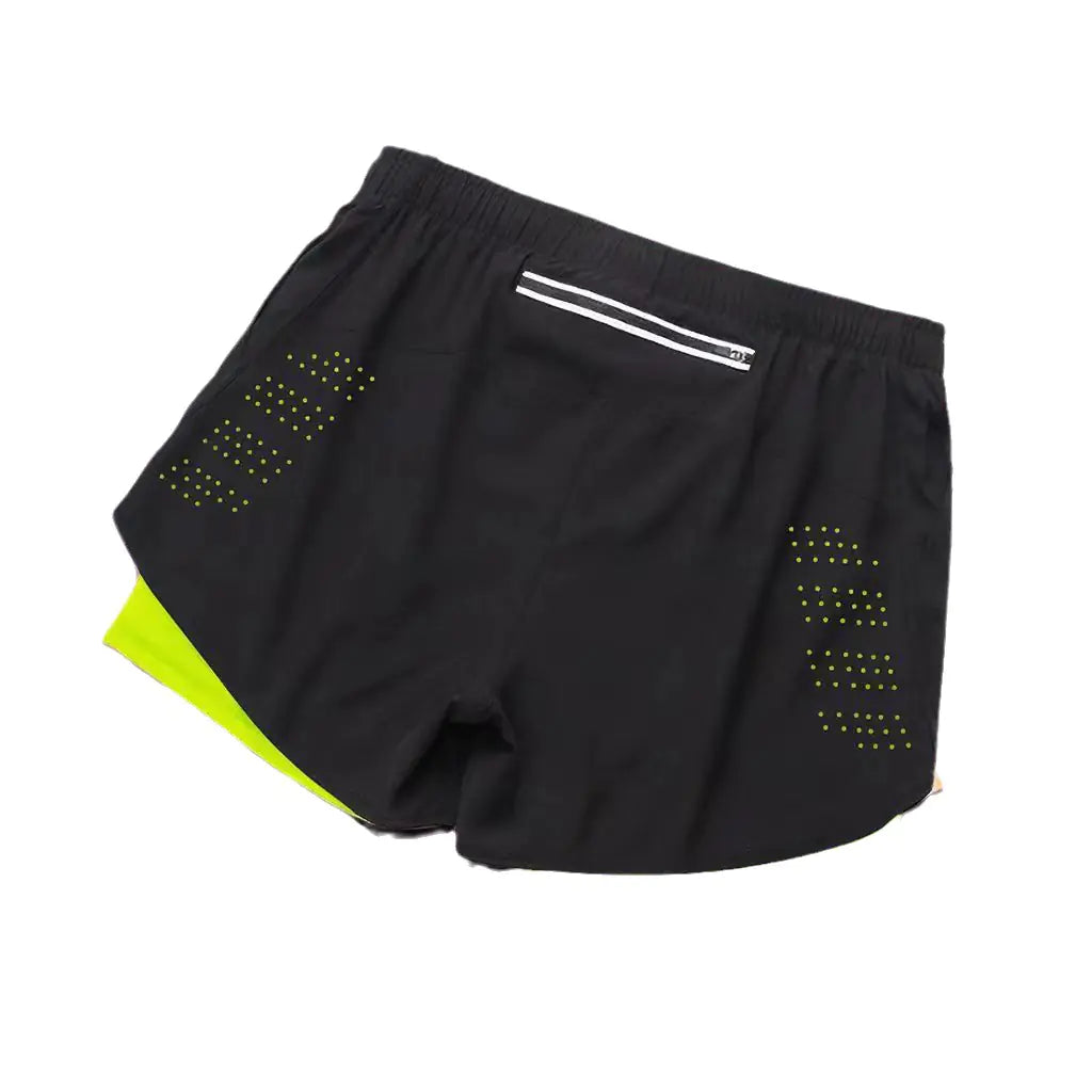 Shorts Masculina Esportiva DryFit com Forro Respirável – Ideal para Corridas e Treinos