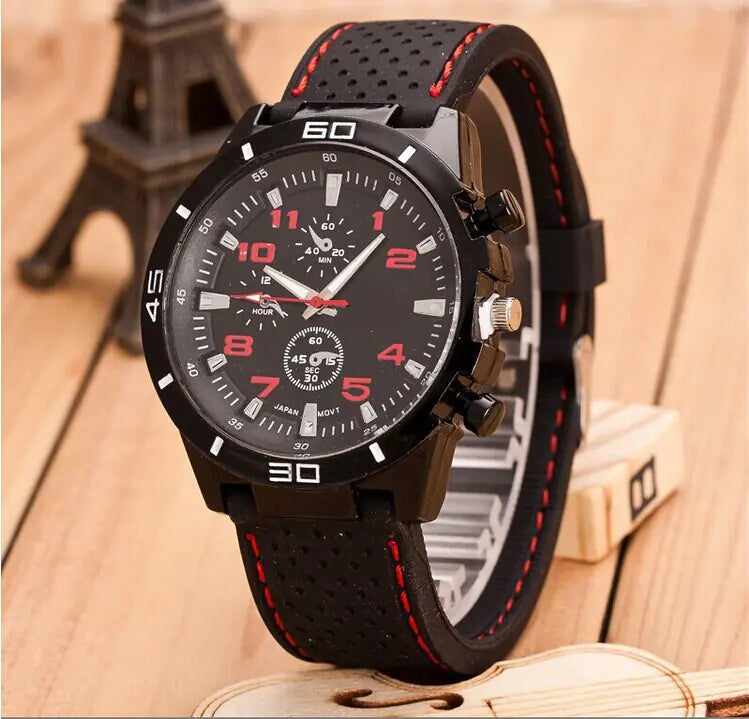 DriveStyle™ | Relógio Masculino Esportivo com Pulseira Formula 1