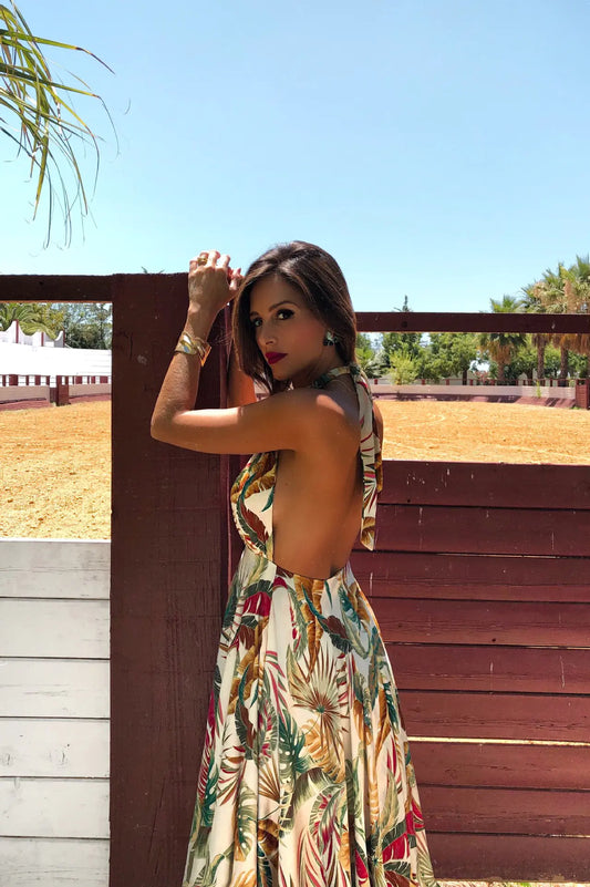 White Bloom – Vestido Floral Sexy