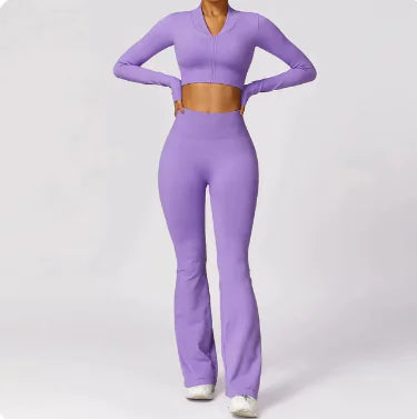 Conjunto Fitness Feminino Sem Costura – Edição Luxo