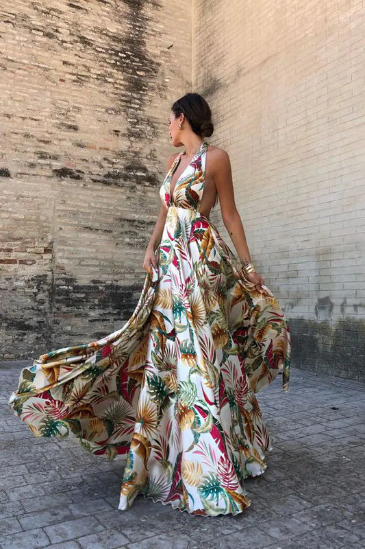 White Bloom – Vestido Floral Sexy