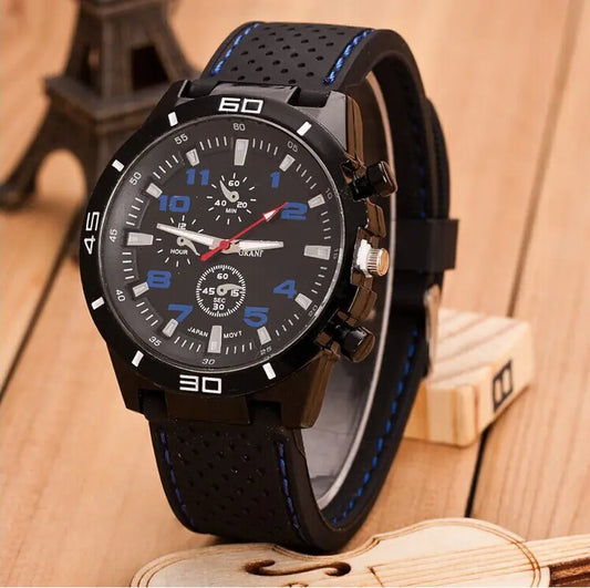 DriveStyle™ | Relógio Masculino Esportivo com Pulseira Formula 1